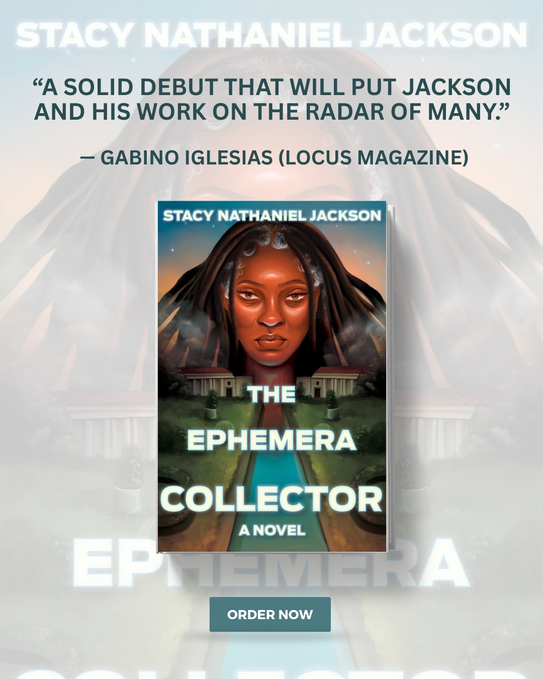 💫 I’m grateful for this thoughtful review of The Ephemera Collector in @locusmagazine by @gabino_iglesias.

To have the novel recognized as part of the ongoing conversation around Afrofuturism and placed in lineage with writers who’ve shaped how we imagine Black futures means a great deal to me. 

The review speaks to the dual architecture of the book: the intimate fragility of memory and health, alongside the sweep of history, archive, and speculative possibility.
Xandria’s fight to preserve collective memory in 2035 Los Angeles is deeply personal to me. Black history is not abstract. It is lived, held, and protected, sometimes under lockdown.

Thank you to Locus for engaging the work so seriously and generously.

📕 If you’re curious, you can request The Ephemera Collector from your favorite #library, preorder from your local bookstore - signed copies available from @SistahScifi, or grab a copy via @bookshop_org. 

Independent bookstores and libraries keep stories like this alive. Let’s make sure they thrive.

#TheEphemeraCollector #Afrofuturism #BlackFutures #LocusMagazine #SpeculativeFiction #SupportIndieBookstores #LibraryLove