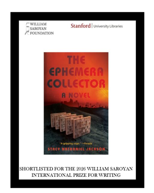 With my head in the stars & my feet tapping the bottom of the ocean floor, I am so pleased to share THE EPHEMERA COLLECTOR has been named alongside other amazing books shortlisted for the 2026 William Saroyan International Prize for Writing.

As other nominees have mentioned, gratitude to @saroyanfoundation and @stanfordulibraries for administering the vision of William Saroyan.

Set in the future at the @thehuntingtonlibrary, in real life Stanford University Libraries and The Huntington collaborate, have shared interests, as well as shared literary archives. Additionally, William Saroyan was also a playwright and visual artist. 

This book itself is a collection of ideas, Black history, poems, collage art, footnoted research, and blackouts. A love letter to Black Los Angeles, my own family, and Octavia E. Butler. On behalf of my protagonist, Xandria an archivist - this news is special!🔥